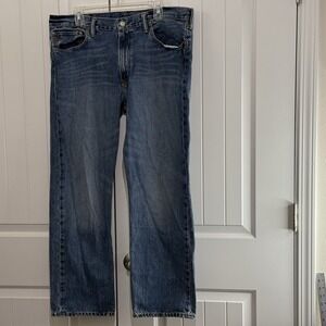 Vintage Mens Polo Ralph Lauren‎ 867 Classic Jeans 38x30 1 Flap Back Pockett